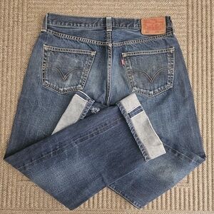 Levis Vintage 501 Straight Leg w/Selvedge